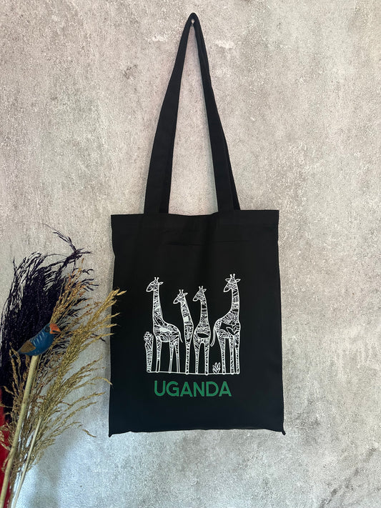 Black Tote Giraffe
