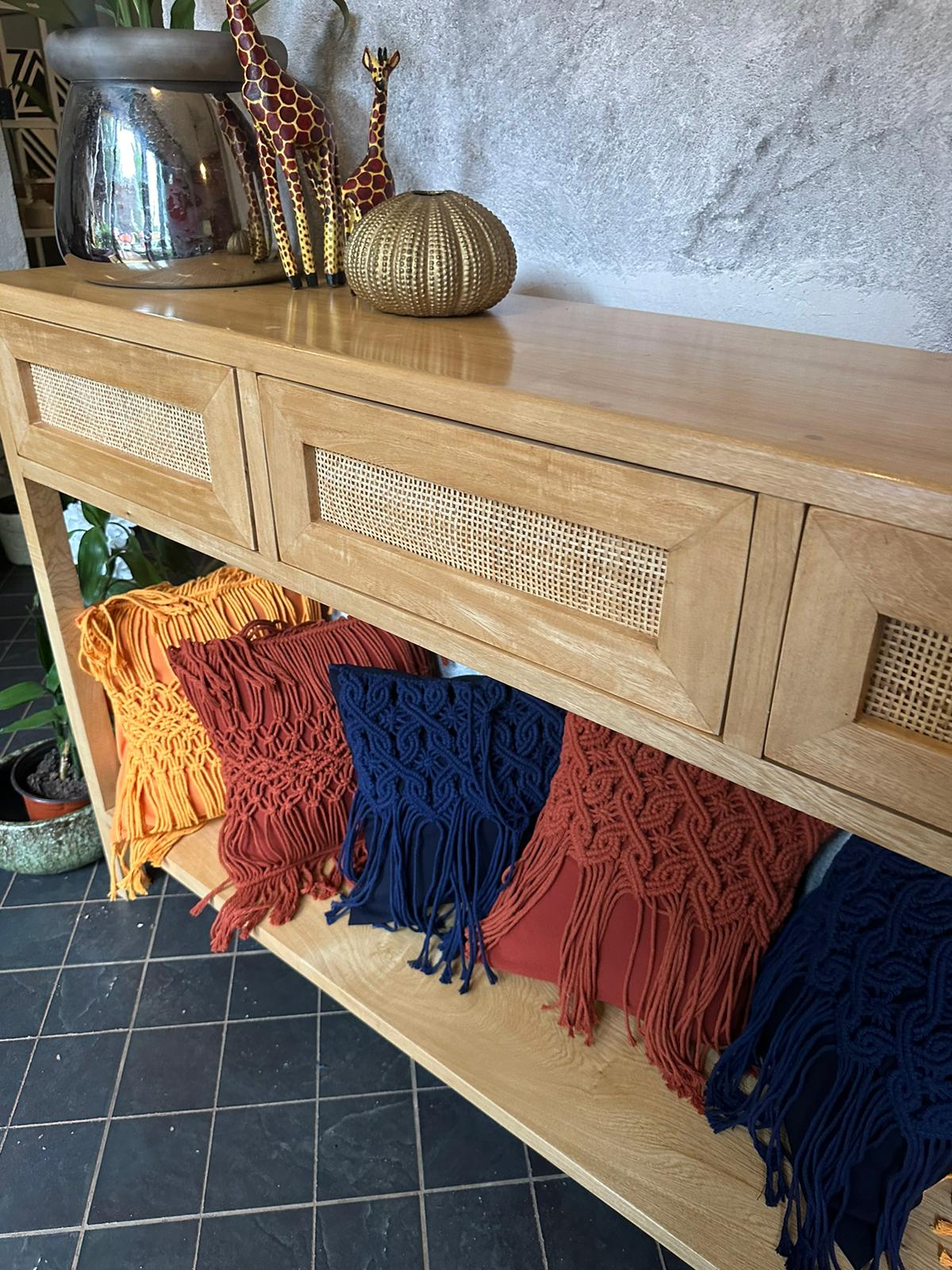 Rattan Console Table - Musambya